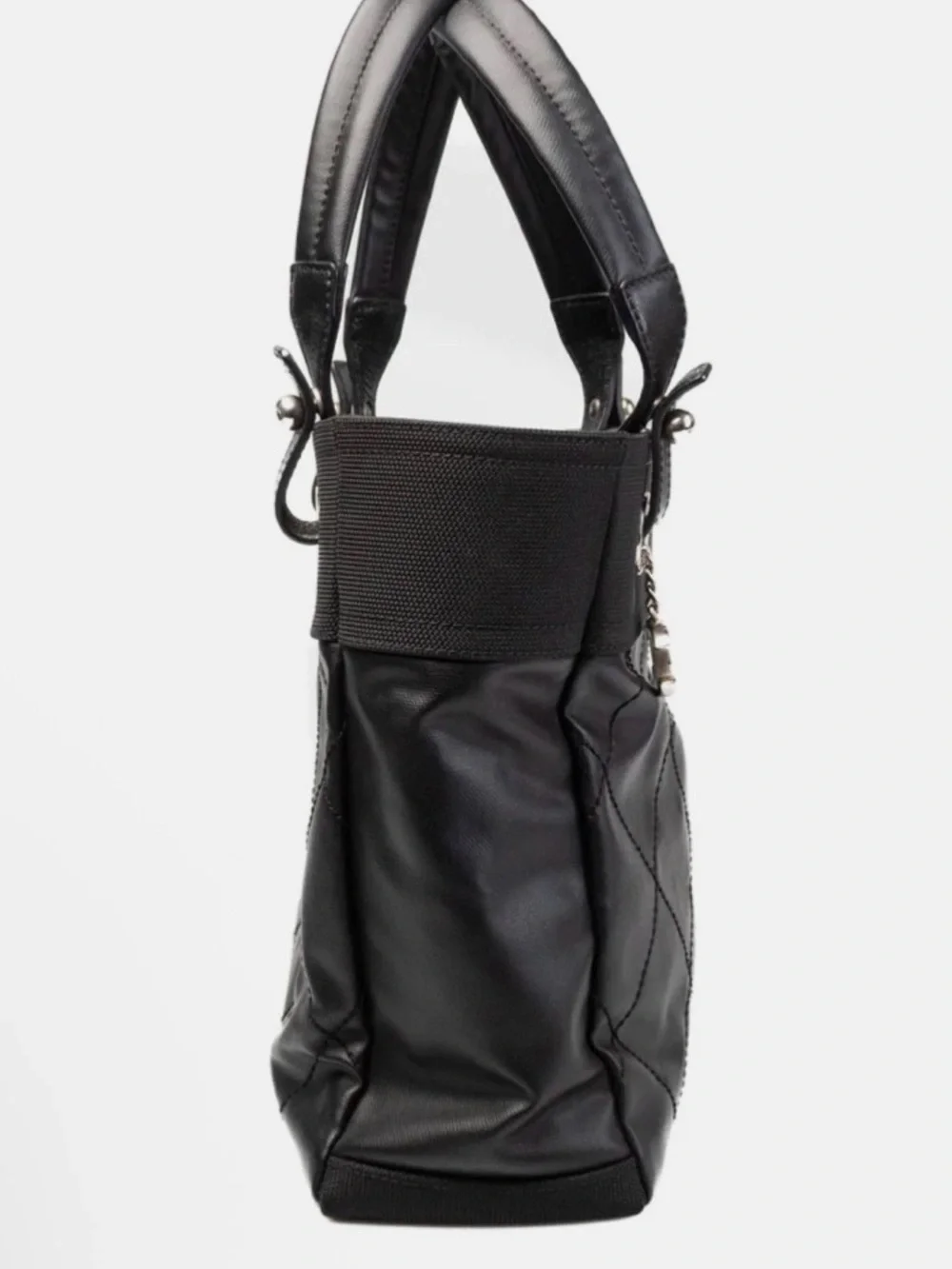 CHANEL Paris-Biarritz Quilted Tote PM Black